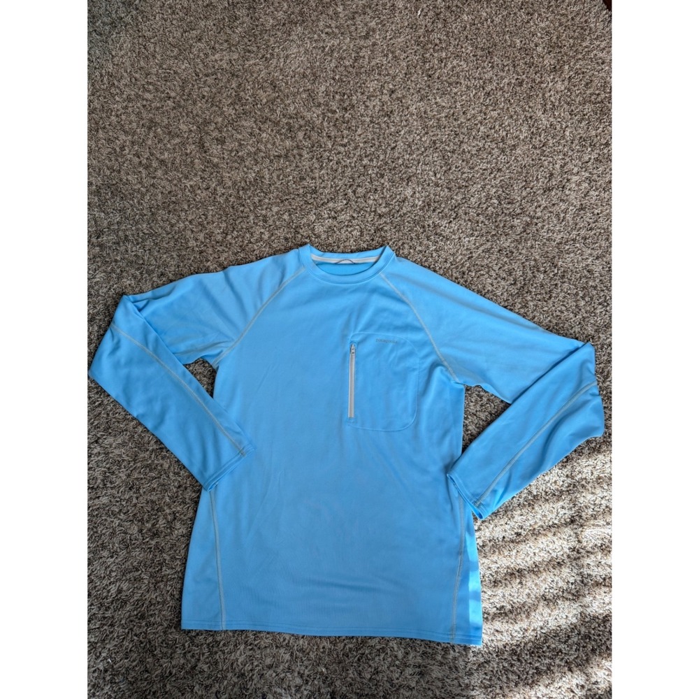 Patagonia Mens Capilene Thermal Weight Long Sleeve Shirt Blue S STY52647SP16 - Picture 2 of 9